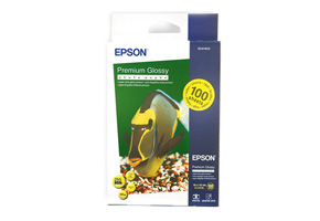 Бумага Epson Premium Glossy Photo Paper 10x15 см, 255 г/кв.м (100 л) C13S041822