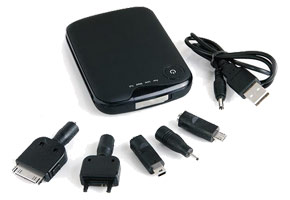 Зарядное устройство универсальное для мобильных устройств ICONBIT Funktech FTB5000U LiION 5000 mA от USB с набором переходников