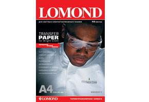 Бумага Lomond Transfer Ink Jet Paper for Light Cloth А4, 140 г/кв.м. (пачка 10 л) Для термопереноса на светлые ткани  0808411