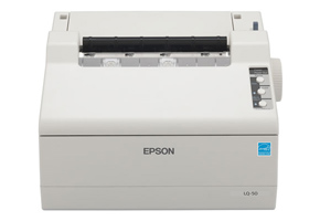 Принтер матричный Epson LQ-50 (<A4, 24-pin, 360cps, 64Kb, LPT, USB) C11CB12031