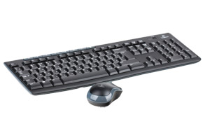 Клавиатура+мышь Logitech Wireless Combo MK270 (беспроводные, черн., клавиатура 104+8 кл., мышь опт.2кн+скрол.) 920-004518/920-004509
