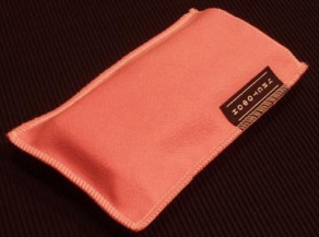 Салфетка Konoos CMR "Чистофон" для КПК и мобильных телефонов (чехол из микрофибры, 79*120мм), розовый