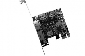 Контроллер PCIE SATA II Orient S3132 (2внешн.+2внутр.) (PCIEx1)