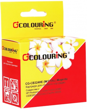 Картридж струйный Colouring №178XL CG-CB324HE красный (magenta) для HP Photosmart C5383/C6383/D5463/B8553/C309n
