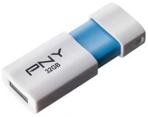 Накопитель Flash USB2.0 Drive 32GB PNY WAVE ATTACHE FD32GBWAVEWB-EF