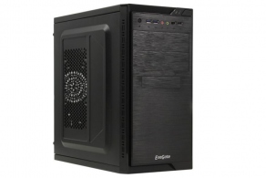 Корпус microATX MiniTower ExeGate QA-412U (черн., 500W, 5"2ext, 3"1ext+2int, 2USB,  2USB3.0, 2audio) EX272747RUS